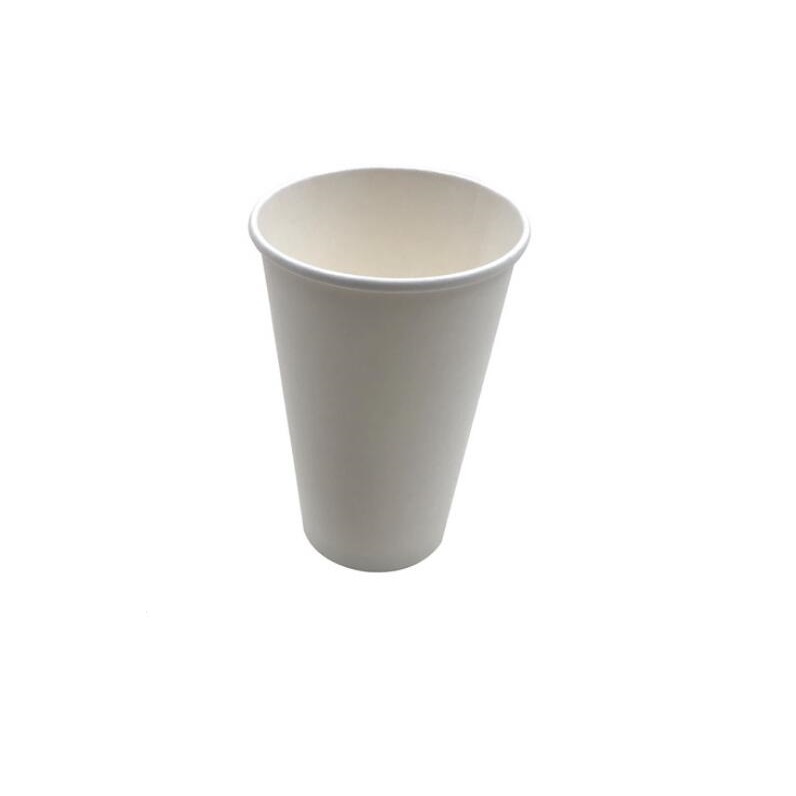 Taza de café de papel 100% biodegradable de 8 oz