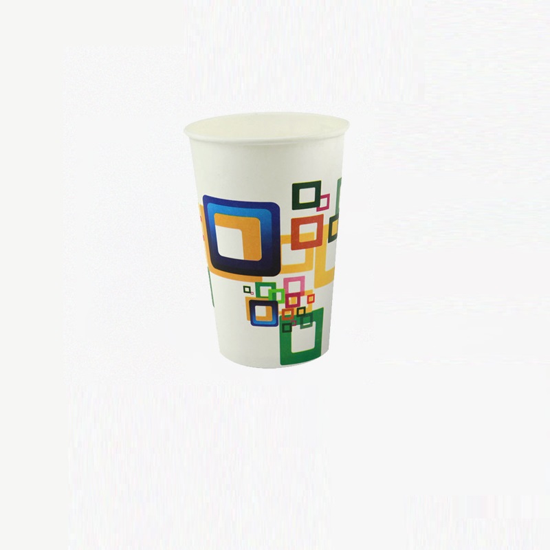 Vaso frío de papel desechable para bebidas frías